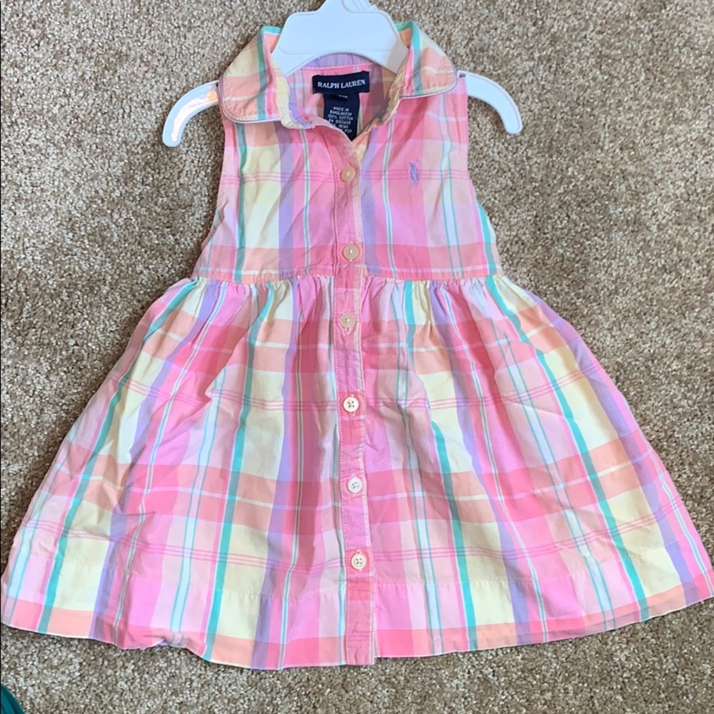 Plaid baby dress! 🥰